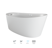 Bria™ 6734 Freestanding Bath